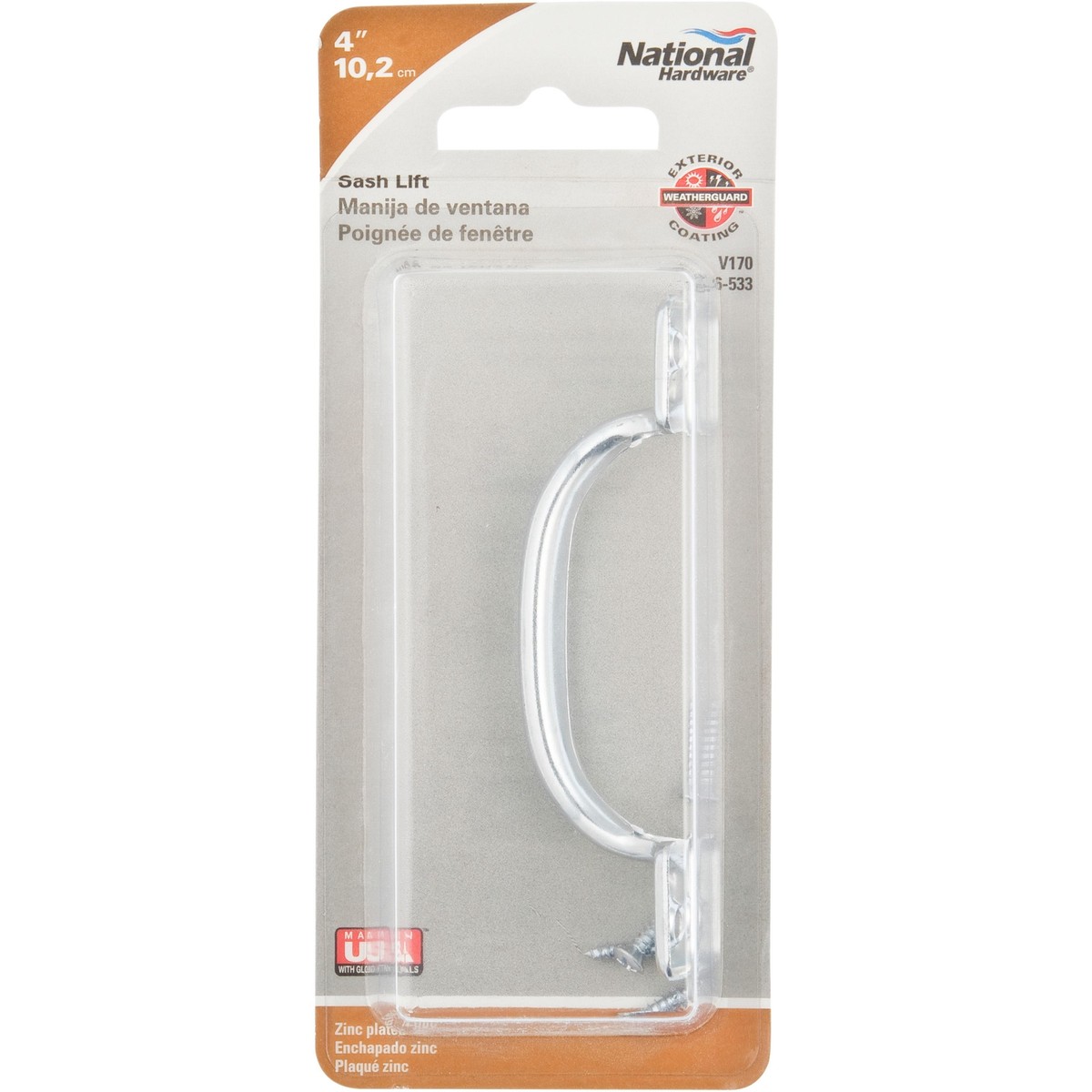 US Hardware Mill Zinc Universal Window Crank For Universal US Hardware Mill Zinc Universal Window Crank For Universal