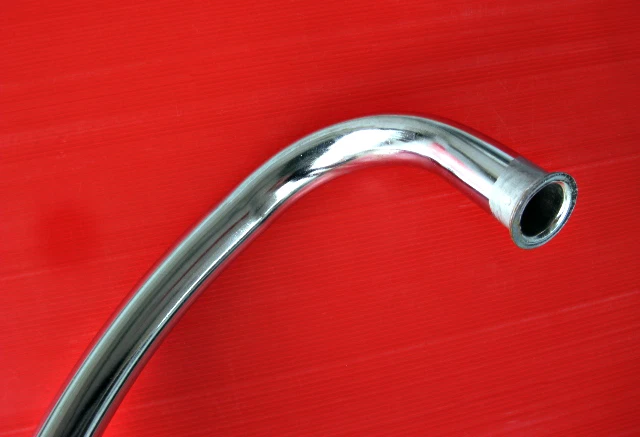 Fit HONDA CB100 K0 K1 K2 K3 EXHAUST MUFFLER PIPE 1 PCS.  NEW   "VINTAGE"  [mi] - Imagem 4 de 4