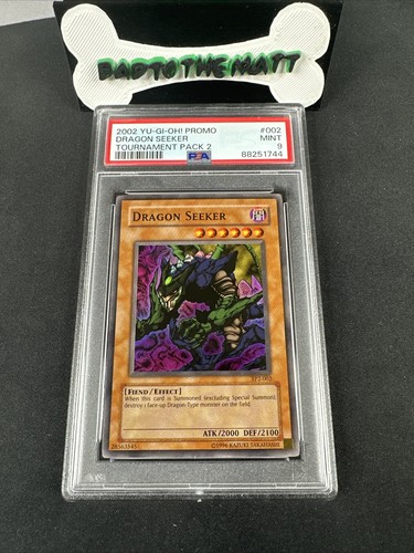 PSA 9 YuGiOh Dragon Seeker TP2-002 Super Rare Tournament Pack Season 2 MINT - Bild 1 von 2