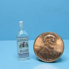 Dollhouse Miniature Replica Barracas Rum Bottle HR53965