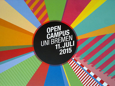 Postcard Open Campus Plain Bremen 11 July 2015