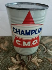 Unopened Empty Champlin C.M.O. 1 Quart Motor Oil!