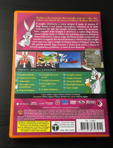 LOONEY TUNES BUGS BUNNY VOLUME 3 - DVD ITA in italiano WARNER - Picture 3 of 4