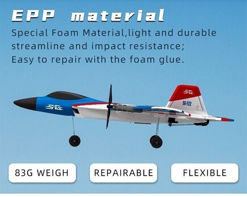 RC Airplane Remote Control Plane EPP Foam 2.4 Ghz Glider Model Aircraft Kid Gift - Picture 201 of 211