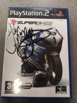TT Superbikes (PS2) GETESTET/SELTEN John mcguinness TT Legend signiert
