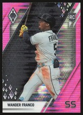 2022 Panini Chronicles #1 Wander Franco Phoenix Pink Pulsar RC