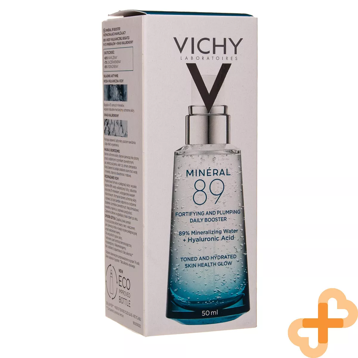 Vichy Mineral 89 Hyaluronic Acid Booster 50ml Serum Hydrating 