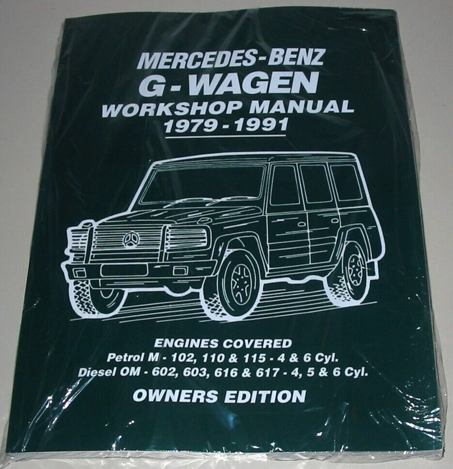 Reparaturanleitung Mercedes Benz G-Modell G-Wagen W460 200 230 240 250 300 GE GD - Bild 1 von 1