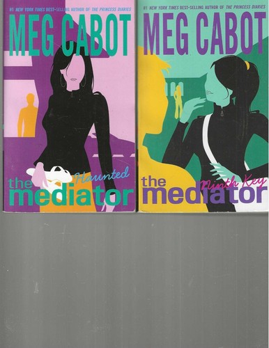 MEG CABOT - THE MEDIATOR HAUNTED - A LOT OF 2 BOOKS
