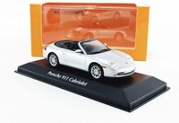 Porsche 911 996 Cabriolet 2001 Silber Maxichamps 940061031 1:43 Metall