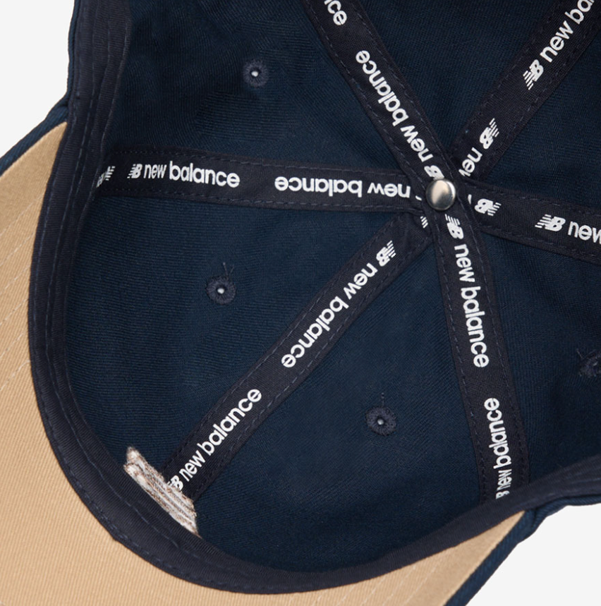 New Balance Flying Logo Cotton Ball Cap(+Size) Sports Casual