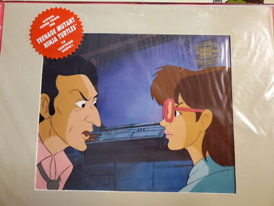 TMNT HAND PAINTED PRODUCTION CEL CELL APRIL O'NEIL TEENAGE MUTANT