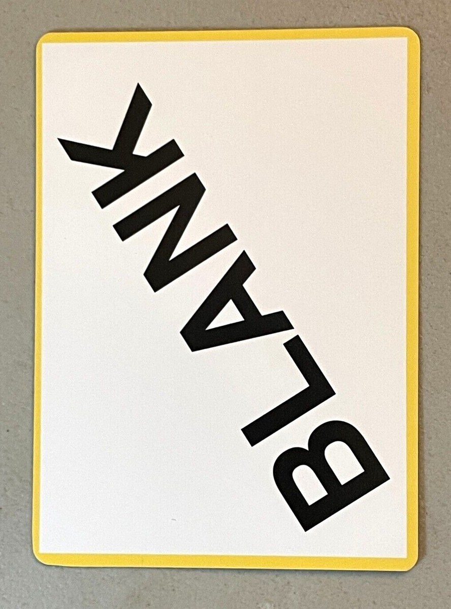 Pokemon Misprint "BLANK" Error Filler Card / NM card / original / vintage / RARE | eBay Pokemon Misprint "BLANK" Error Filler Card / NM card / original / vintage / RARE | eBay