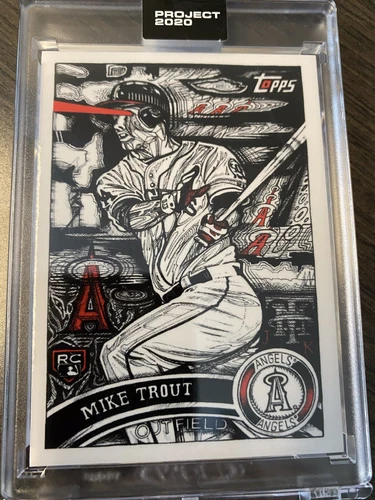 Topps Project 2020 Card #121 Mike Trout by JK5
