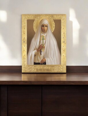 St. Elizabeth (Elisaveta) Fedorovna Romanova - Russian Royalty Martyr 12x15 cm