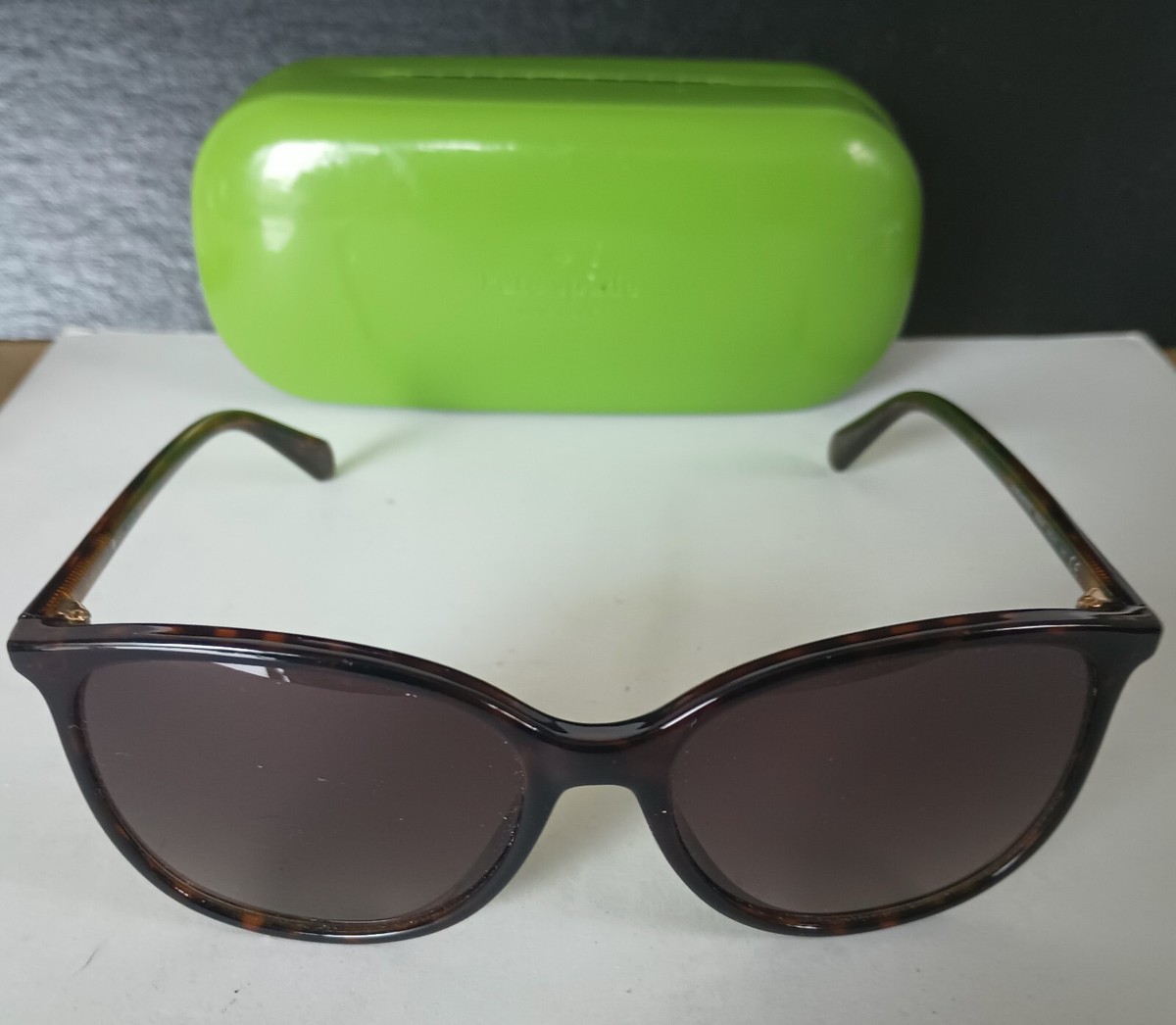 kate spade Tortoise Cat Eye Sunglasses w/ Gradient Lenses W/Cloth No Scratches Kate Spade Winona2/O/S 0TP5 CC Tortoise Crystal Pink Frame  main image 3