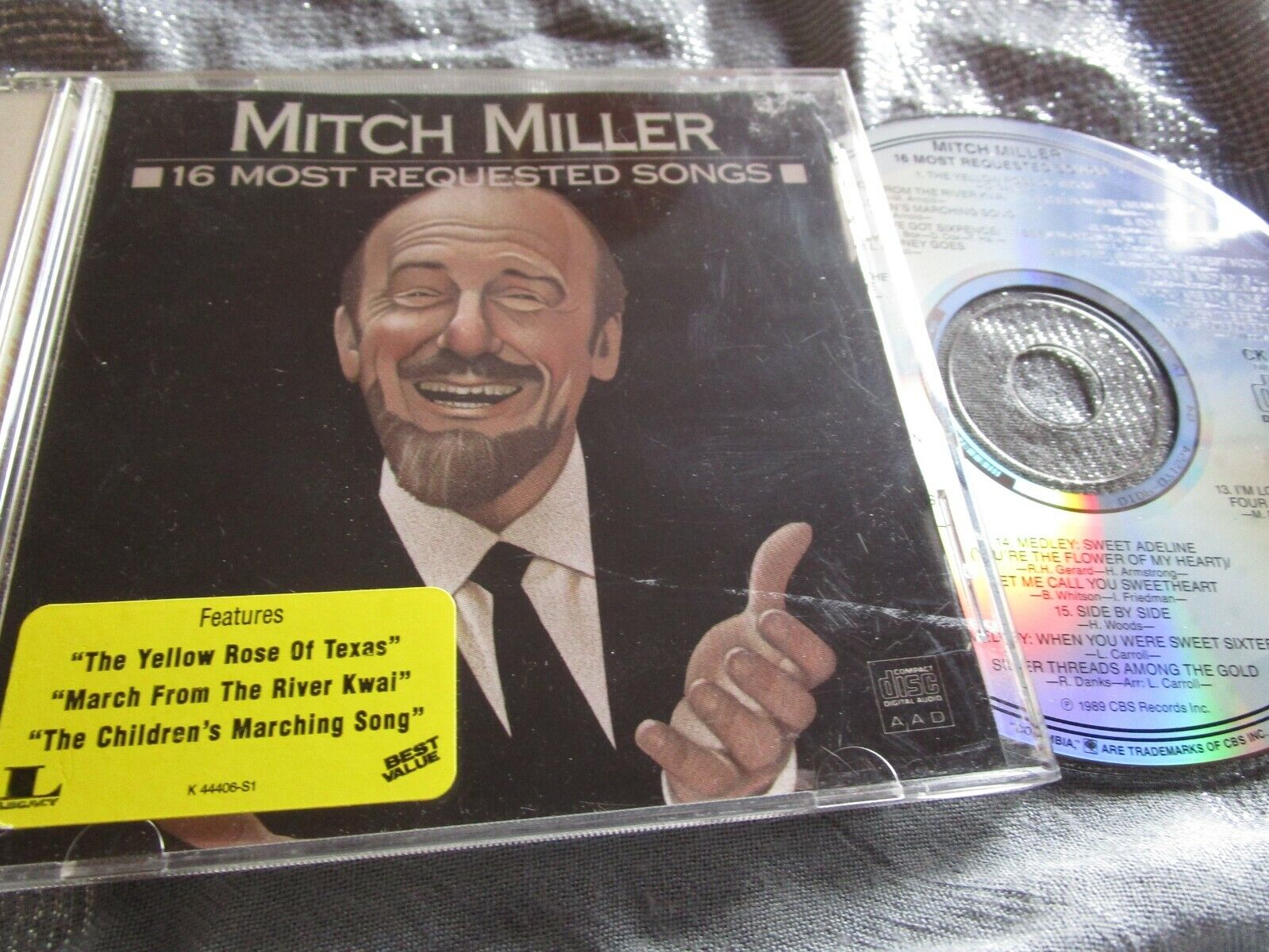 Mitch Miller 16 Most Requested Songs Columbia CK 44406 CD Album