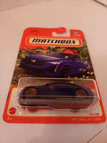 MATCHBOX 2021 CADILLAC CT5-V AZUL "ENVÍO AL DÍA SIGUIENTE" - Imagen 5 de 5
