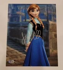 KRISTEN BELL Signed 11x14 Photo-ANNA IN DISNEY'S FROZEN-Beckett Authentication
