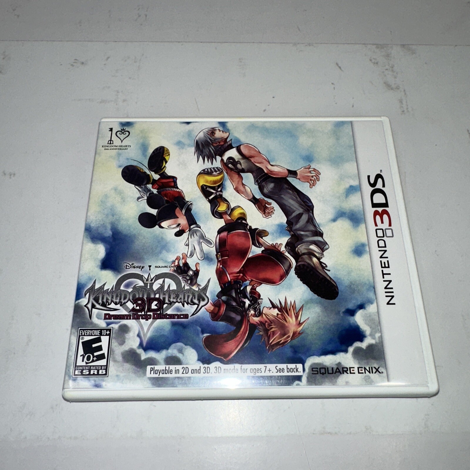Kingdom Hearts 3D Dream Drop Distance Nintendo 3DS Full Game with AR Cards