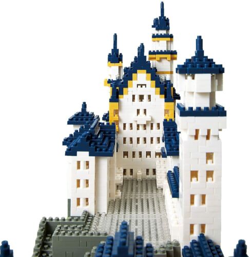 Nanoblock Schloss Neuschwanstein Castle DELUXE EDITION Japan New with Tracking - Picture 6 of 12