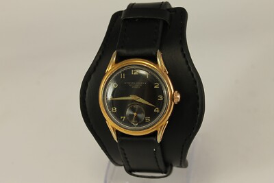 1940's Military Viking Sport Vattentat Spirofix Cal. 677 Cortebert Wrist Watch