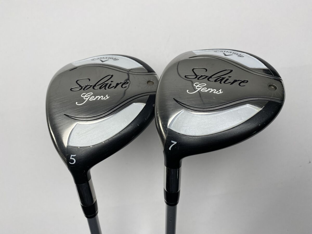 Callaway Solaire Gems 5 Wood Regular Ladies Graphite Shaft Callaway Grip Callaway Solaire Gems 5 Wood Regular Ladies Graphite Shaft Callaway Grip