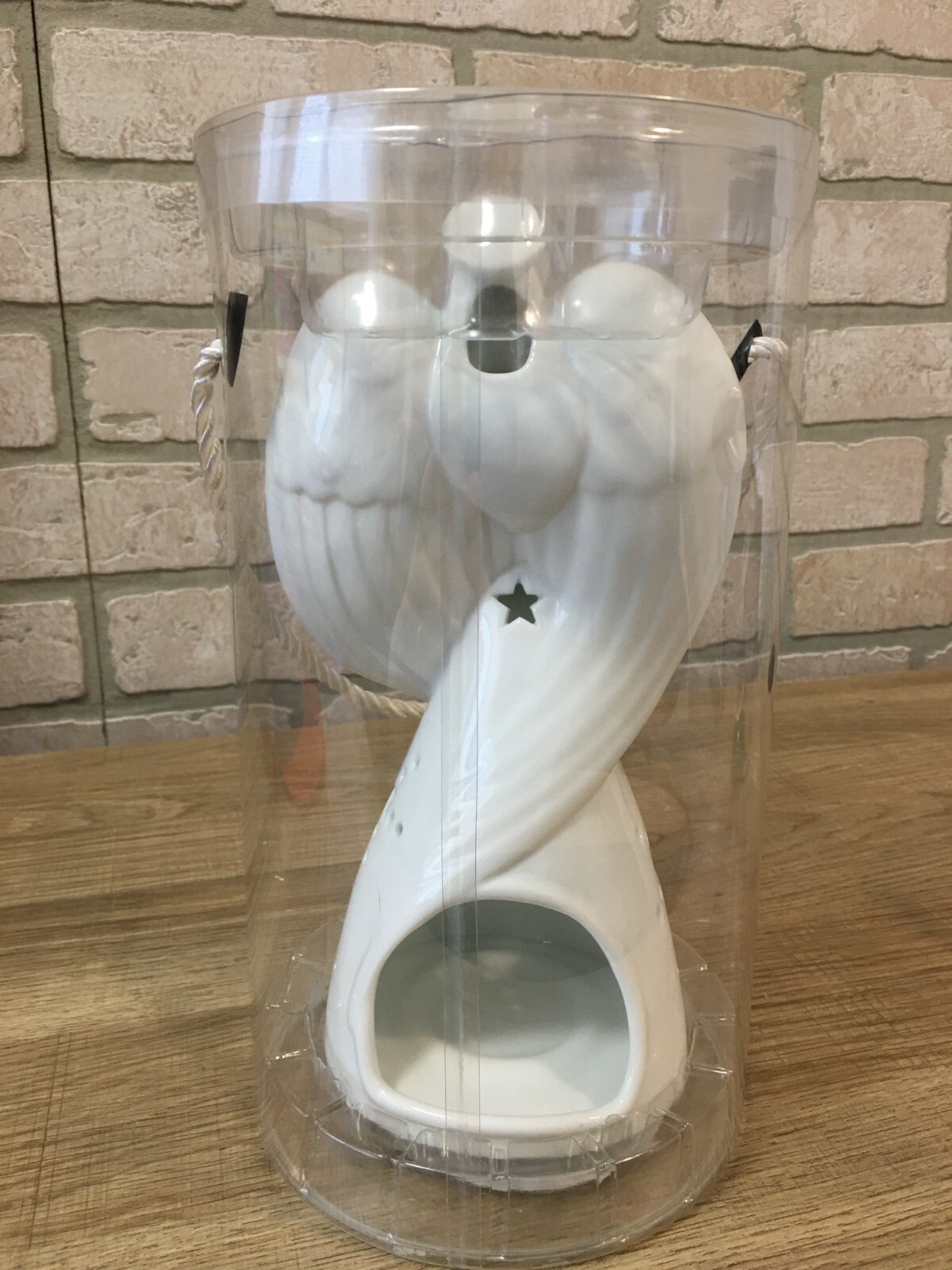 Yankee Candle Angel Luminary Tea Light Holder 9" Tall Porcelain eBay