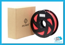 Fluorescent Red/ Hot Pink PLA 3D printer filament 1.75 mm 1 kg 2.2 lbs
