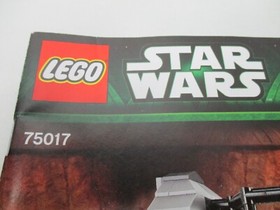 RETIRED LEGO STAR WARS #75017 DUEL ON GEONOSIS INSTRUCTION MANUAL