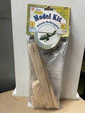 Rescue or Attack Helicopter Wooden Pre-cut Craft Kit