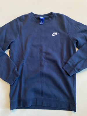Navy Blue Pullover Fleece Crew 