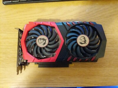 MSI GeForce GTX 1060 6GB GDDR5 Graphics Card, Benchmark Tested, Excellent Cond.