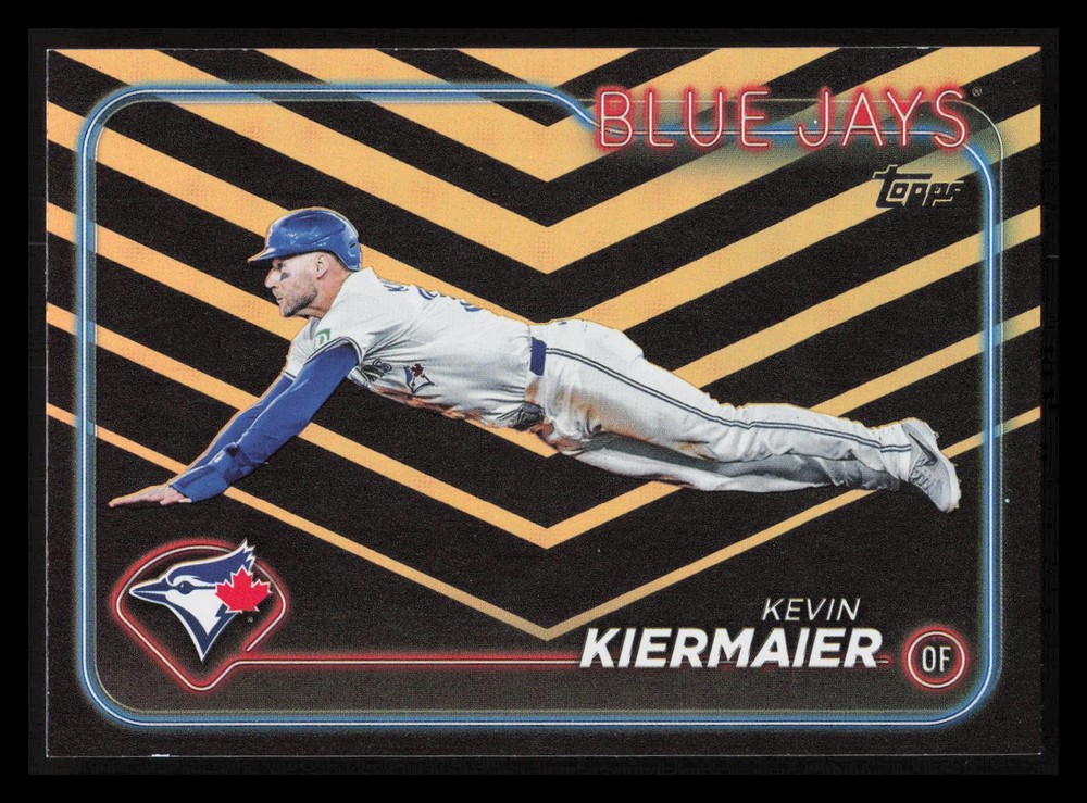 2024 Topps Update Kevin Kiermaier #US19 Holiday Foil Toronto Blue Jays
