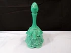 Fenton Sage or Seam Mist Green Glass Temple Bells Bell - Hard to Find Color