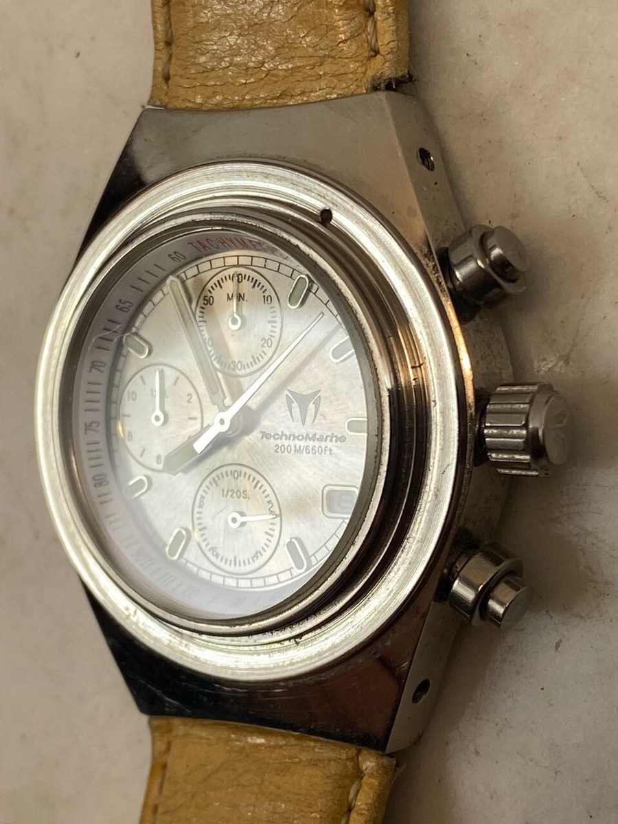 TechnoMarine CS5 レディースウォッチ Vintage TECHNOMARINE Chronograph Watch. Mod Cruise CS5 Japan Movt