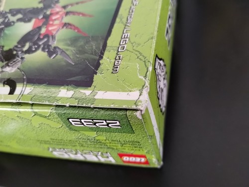 LEGO Hero Factory BOX ONLY Fangz 2233 & Meltdown 7148 NO BRICKS NO INSTRUCTIONS - Picture 4 of 8