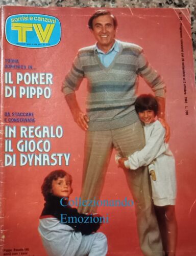 TV SORRISI E CANZONI N39 1982-Pippo Baudo-Riccardo Fogli-Shirley Temple-Battiato - Zdjęcie 1 z 5