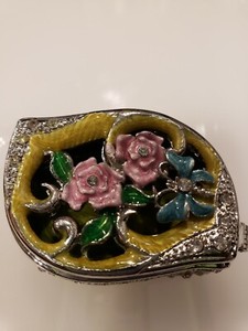 Blue fly In The Garden Collectible Box