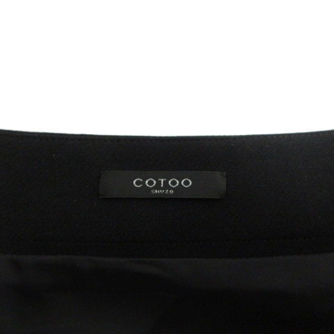 Cootie Skirt Hem Midi Length Made in Japan Stretch Black 38 Cootie Skirt Hem Midi Length Made in Japan Stretch Black 38