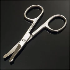 	effenfine Nose Hair Scissors for Trimming - Safely Trim Nose and Ears	