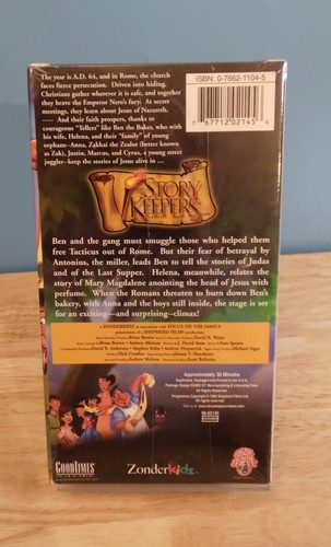 The Story Keepers Betrayed! #10 (VHS, 2002) Brand New Zonderkid, Bible - Picture 2 of 3