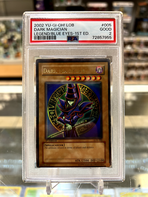 Dark Magician LOB-005 The Legend of Blue Eyes White Dragon 1st