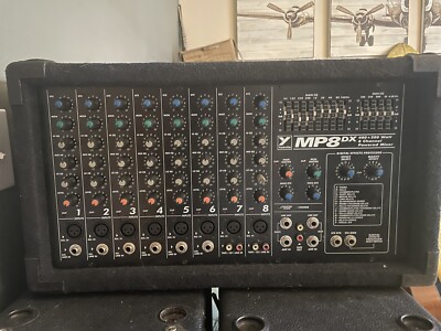 Yorkville MP8DX 400+200 Watt Channel Powered Mixer