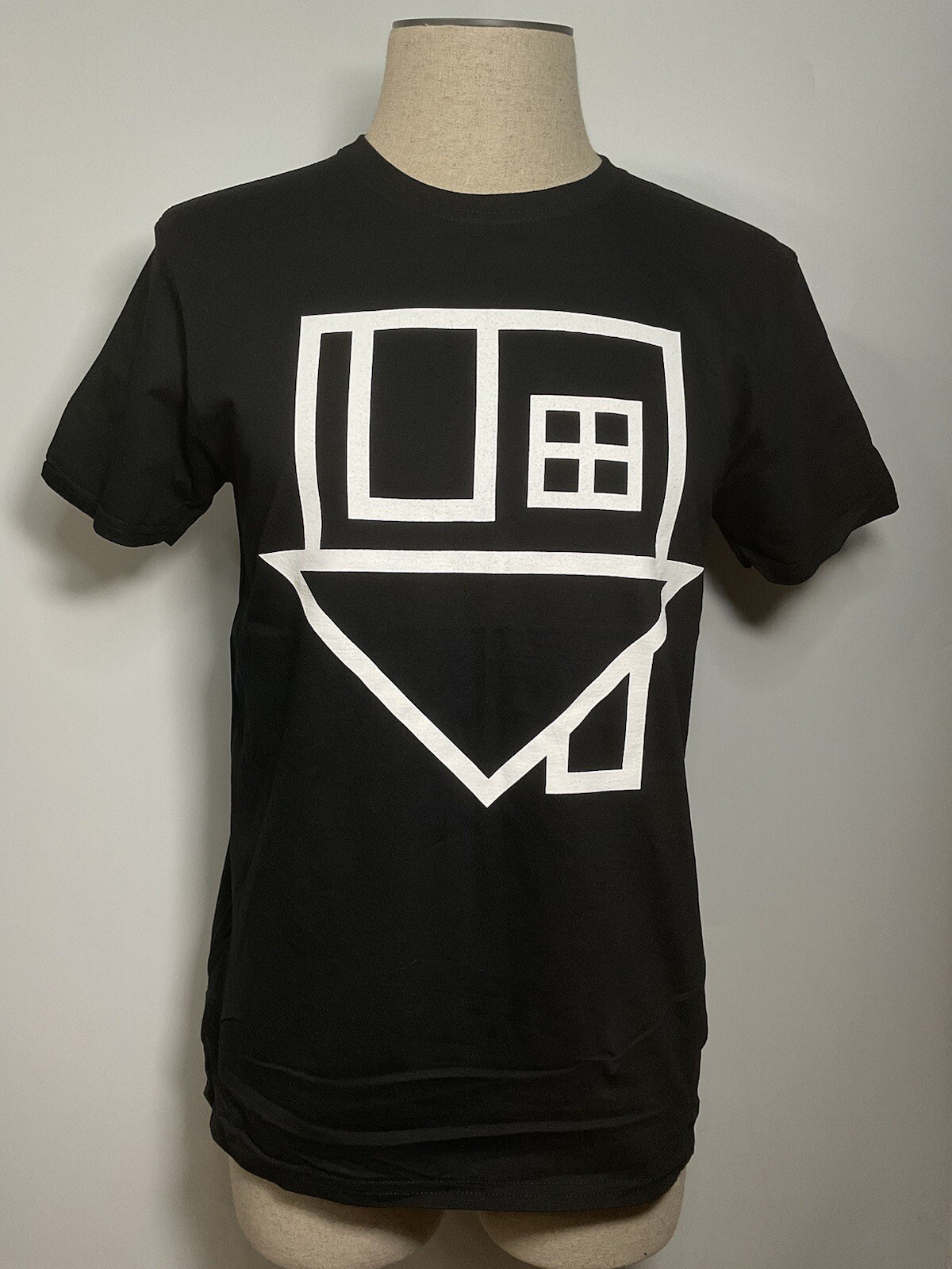 Upside Down House T-shirt Black Band Tee #317