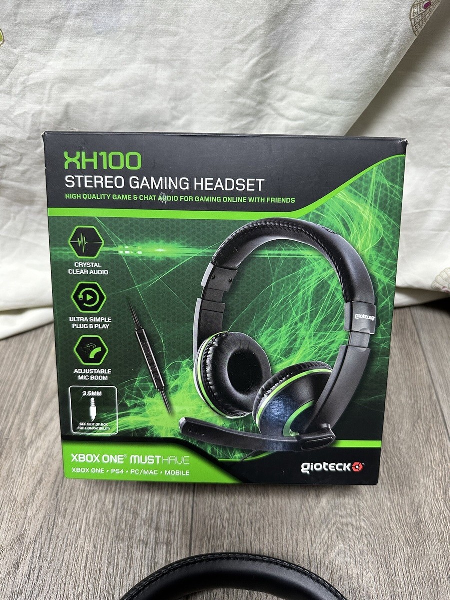 Gioteck XH100 Stereo Gaming Headset Xbox One, PS4, PC More Headset