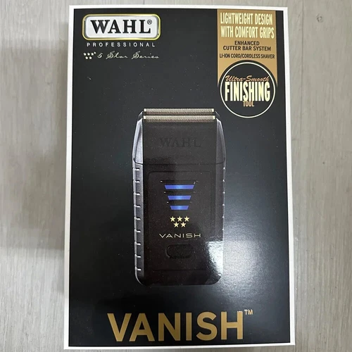 Wahl 8173-700 5 Star Series Vanish Double Foil Corded/Cordless Shaver PRO BARBER - Picture 2 of 4