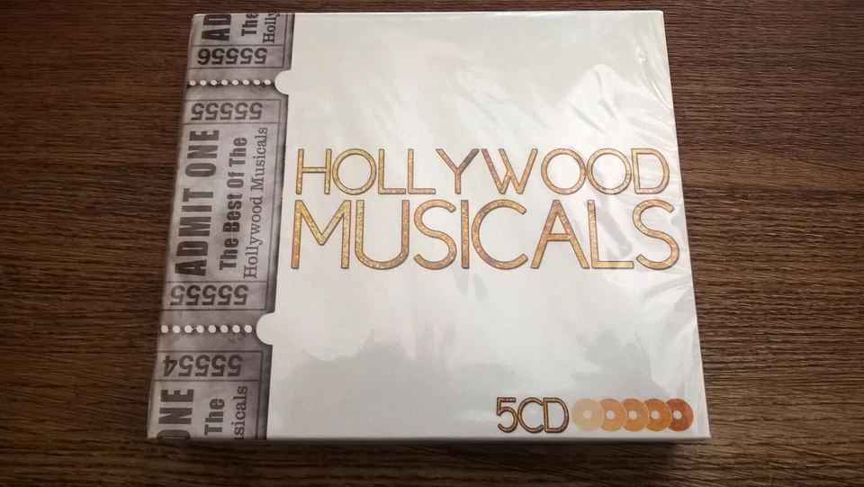 HOLLYWOOD MUSICALS 5 CD Box Set 75 Remastered Songs Original Performers Awesome! - Image 2 of 4