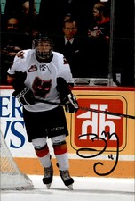 Beck Malenstyn Signed Autographed 4x6 Photo Calgary Hitmen / Washington Capitals