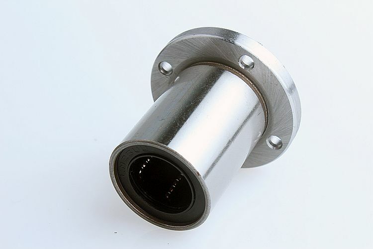2 pcs 13*23*32mm LMF13UU Bearing Rounter Round Flange Linear